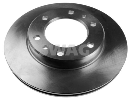 SWAG 81 92 6067 Brake disc Front Axle, 302x20mm, 6x139,7, internally vented, Coated