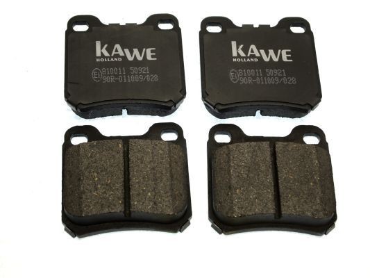 KAWE Rear Axle Height: 61mm, Thickness: 15,5mm Brake pads 810011 buy