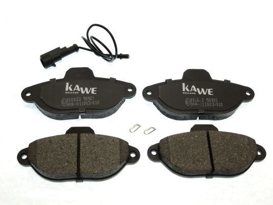 KAWE 810022 Brake pad set 1675620