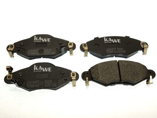 KAWE 810077 Brake pad set 44650D040