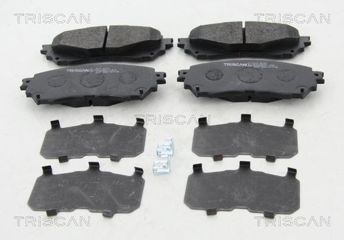 TRISCAN with acoustic wear warning Height: 59,6mm, Width: 140,3mm, Thickness: 15,5mm Brake pads 8110 50188 buy