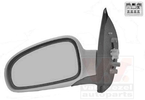 Autospiegel Chevy KALOS 2015 in Original Qualität VAN WEZEL 8115817