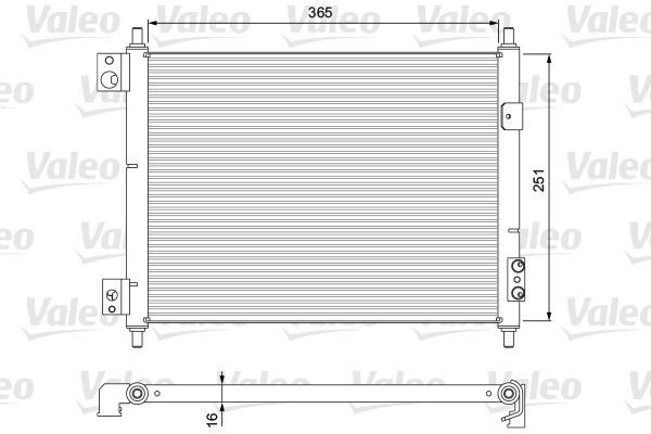 VALEO 815092 Klimakondensator für RENAULT TRUCKS Maxity LKW in Original Qualität