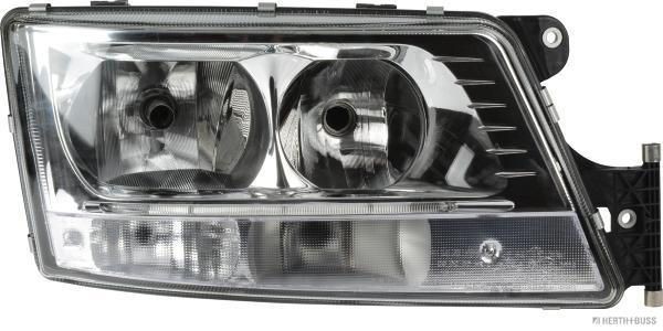 HERTH+BUSS ELPARTS 81658307 Headlight Right, H7/H7, PY21W, H21W, with position light (LED), with motor for headlamp levelling