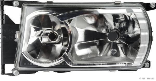 Front lights HERTH+BUSS ELPARTS Left, H7, D1R, with daytime running light (LED), for left-hand traffic, without motor for headlamp levelling - 81658552