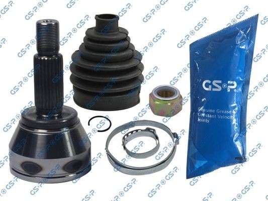 GSP 818222 Joint kit, drive shaft Front Axle, Wheel Side, Middle groove