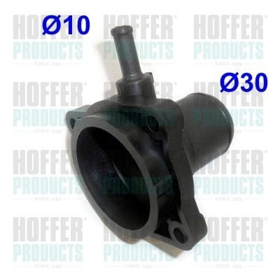 HOFFER 8193168 Water outlet Ford Mondeo mk2 1.6 i 90 hp Petrol 2000 price
