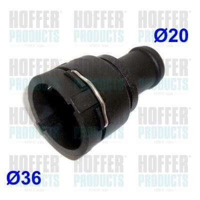 HOFFER 8193245 Water outlet Audi A3 8P 1.8 T 150 hp Petrol 2011 price