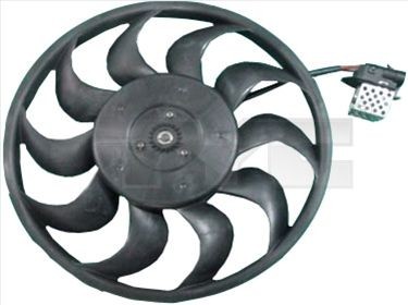 TYC 825-0023 Opel ASTRA 2011 Air conditioner fan