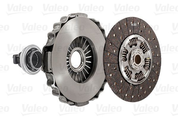 VALEO 827496 Clutch replacement kit with clutch release bearing, 430mm, 430mm
