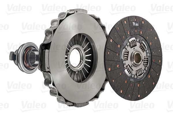 VALEO 827498 Clutch replacement kit with clutch release bearing, 430mm, 430mm