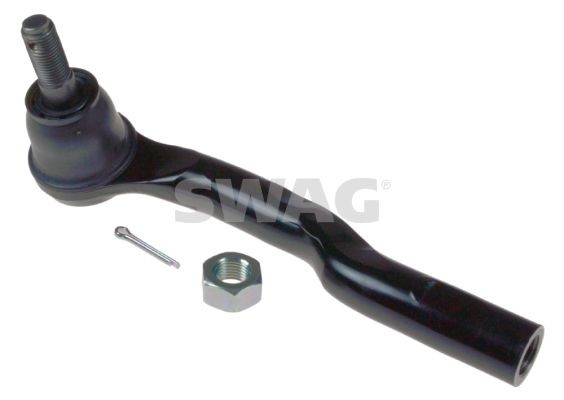 SWAG outer, Front Axle Left, with nut Tie rod end 83 94 8133 buy