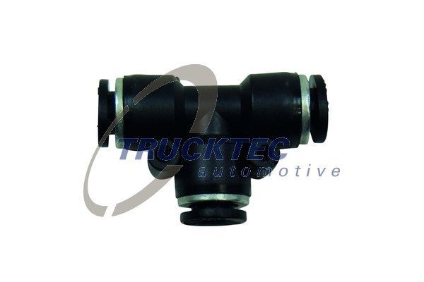 Great value for money - TRUCKTEC AUTOMOTIVE Connector, pipes 83.44.006