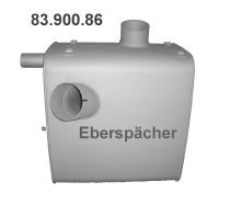 EBERSPÄCHER 83.900.86 Endschalldämpfer für MERCEDES-BENZ ACTROS MP2 / MP3 LKW in Original Qualität