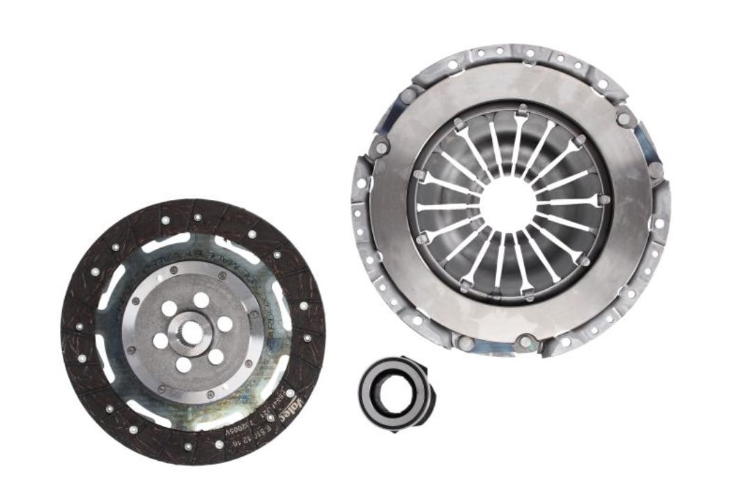 VALEO KIT3P with clutch release bearing, 229mm Clutch replacement kit 832261 buy