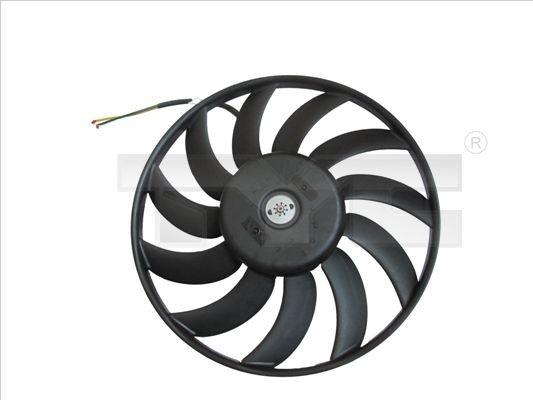 TYC Ø: 383 mm, 400W, without radiator fan shroud Cooling Fan 837-0042 buy