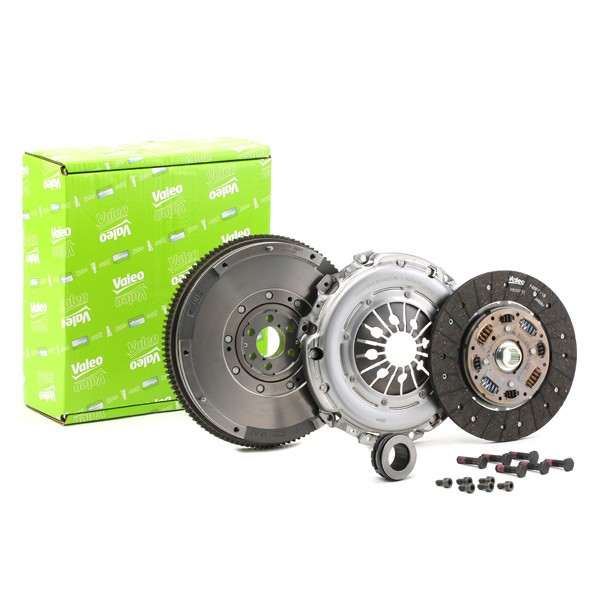 837060 VALEO Clutch set VW with dual-mass flywheel, with clutch release bearing, 240mm