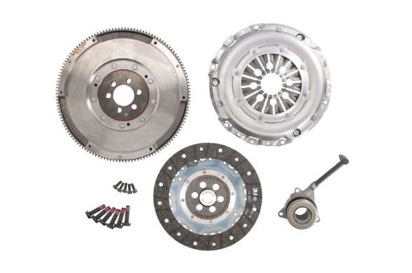VALEO FULLPACK DMF (CSC) 837347 Clutch kit with dual-mass flywheel, with central slave cylinder, with screw set, with lock screw set, without sensor, 240mm