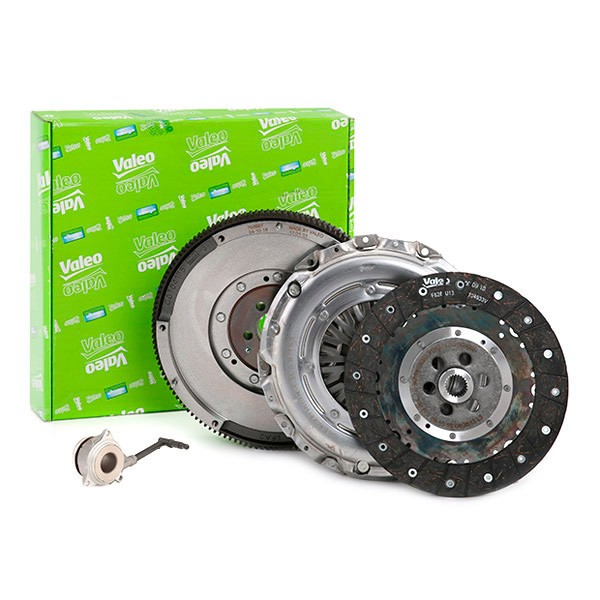 VALEO FULLPACK DMF (CSC) with dual-mass flywheel, with central slave cylinder, with screw set, Special tools for mounting not necessary, 241mm Clutch replacement kit 837397 buy