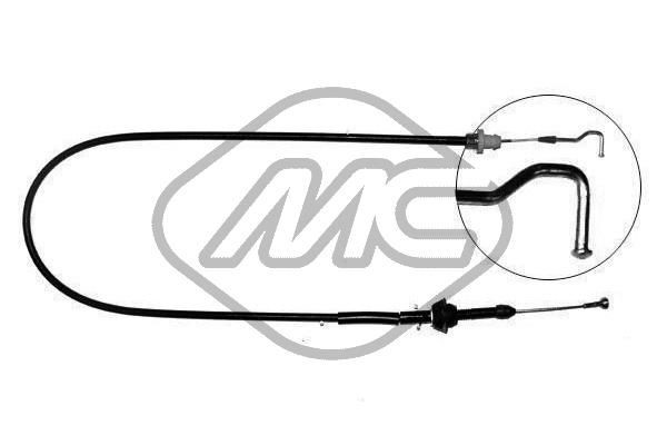 Metalcaucho 83792 Throttle cable 171 721 555 T