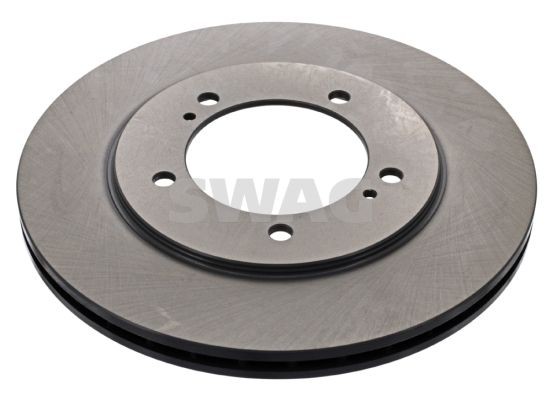 SWAG 84 92 8436 Brake disc Front Axle, 310x22mm, 5x139,7, internally vented, Coated