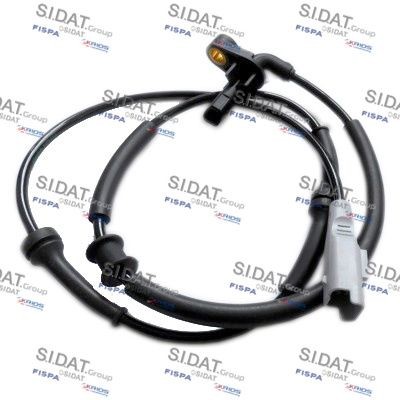 SIDAT 84.1092 ABS sensor Rear Axle Right, Active sensor, 2-pin connector, 940mm, rectangular