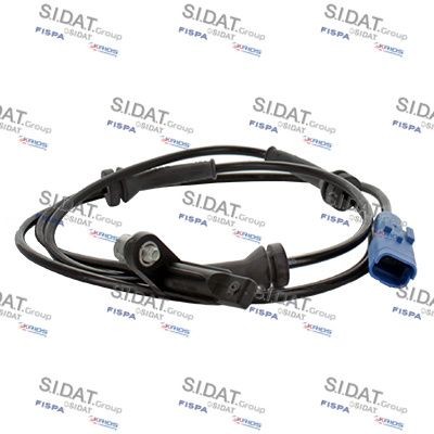 SIDAT 84.1100 ABS sensor Front axle both sides, 2-pin connector, 1233mm