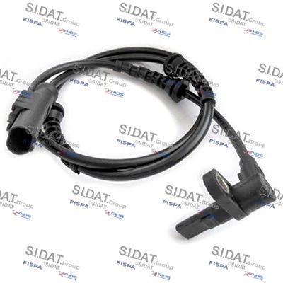 ABS wheel speed sensor SIDAT Rear Axle both sides, Active sensor, 2-pin connector, 790mm - 84.1114