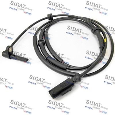 SIDAT 84.946 ABS sensor Front Axle Left, for vehicles without ESP, 2-pin connector, 1870mm