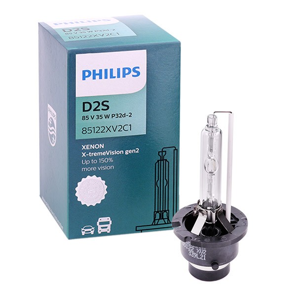 D2S PHILIPS Xenon X-tremeVision gen2 D2S (Gasentladungslampe) 85V 35W P32d-2 4800K Xenon Glühlampe, Fernscheinwerfer 85122XV2C1 günstig kaufen