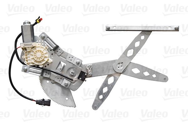VALEO 851460 Window regulator Left Front, Operating Mode: Electric, with electric motor, without comfort function