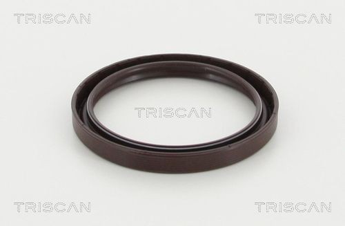 Crankshaft seal TRISCAN with mounting sleeves, transmission sided, FPM (fluoride rubber) - 8550 10030