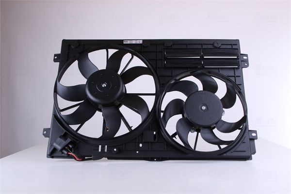 NISSENS 85643 Fan, radiator 1K0121205J+