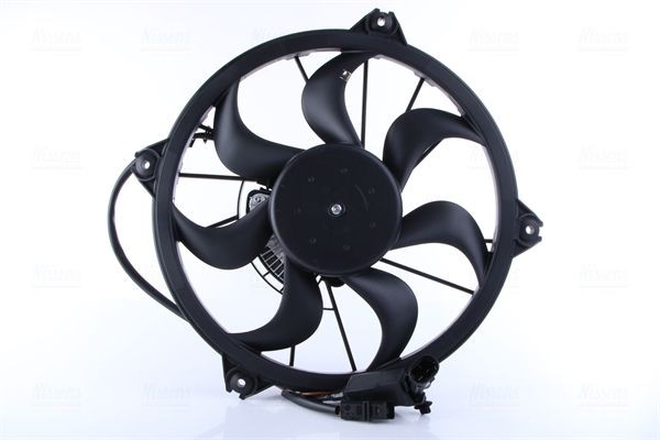 NISSENS Ø: 395 mm, 12V, 300W, with integrated regulator Cooling Fan 85902 buy