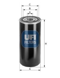 UFI 86.004.00 Oil filter 0625 8593