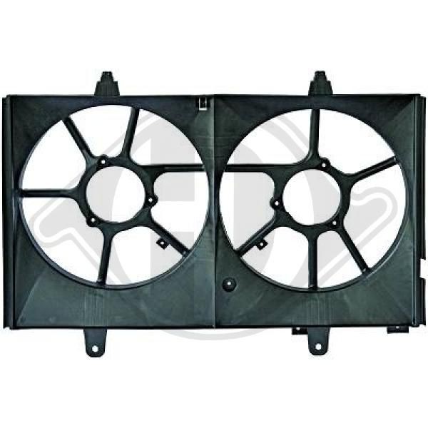 DIEDERICHS 8608707 Fan, radiator NISSAN experience and price