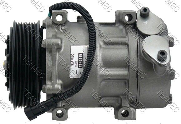 TEAMEC 8645615 Klimakompressor für SCANIA P,G,R,T - series LKW in Original Qualität
