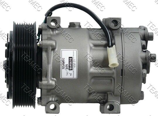 TEAMEC 8645616 Klimakompressor für SCANIA 4 - series LKW in Original Qualität