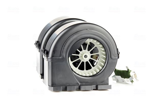 NISSENS 009158071 Heater fan motor for vehicles with air conditioning, with integrated regulator