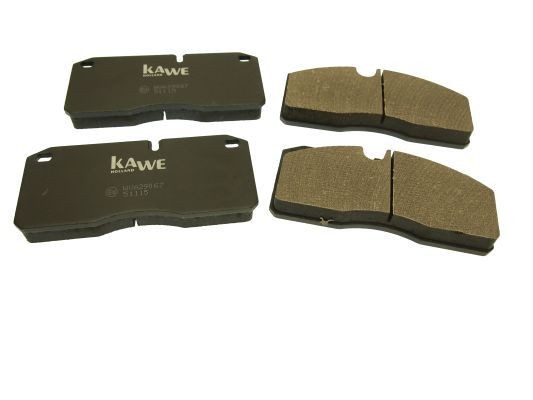 29067 KAWE Front Axle Height: 78mm, Thickness: 22mm Brake pads 88093 buy