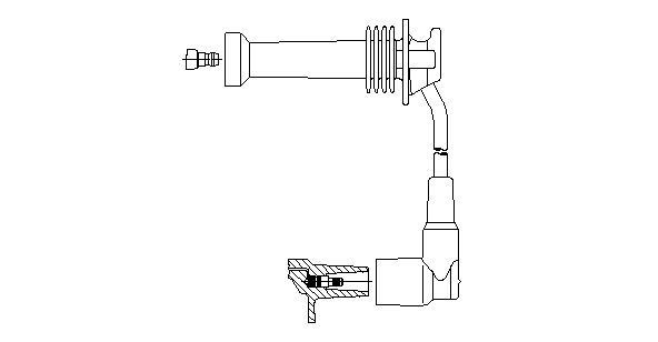 BREMI Ignition lead 8A17/32 Ford FOCUS 2020