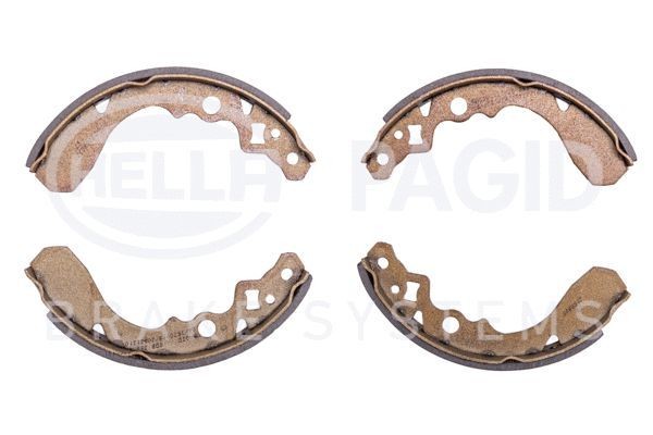 H8610 HELLA 165 x 26 mm, without handbrake lever Width: 26mm Brake Shoes 8DB 355 001-121 buy
