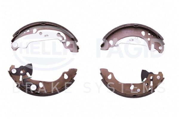 Ford FOCUS Drum brake shoe support pads 10400657 HELLA 8DB 355 002-621 online buy