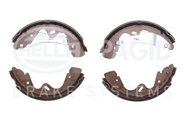 Nissan PRAIRIE Drum brake shoe support pads 10400719 HELLA 8DB 355 002-941 online buy