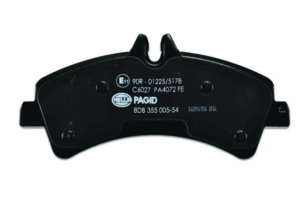 8DB355005541 Disc brake pads HELLA 29217 review and test