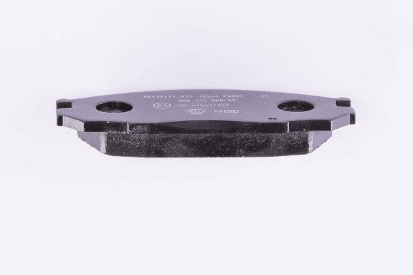 HELLA 8DB 355 006-251 Disc pads not prepared for wear indicator