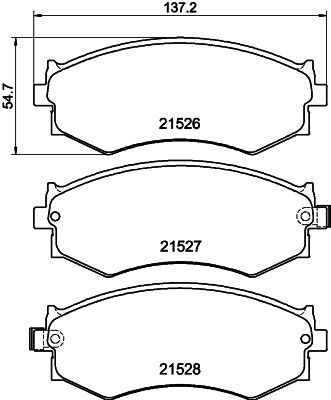 T0392 HELLA 8DB355006421 Clutch cover plate Skyline R33 Coupe 2.0 131 hp Petrol 1996 price