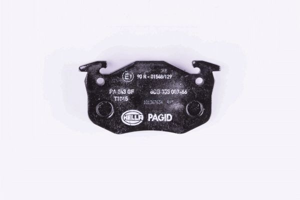 8DB355007661 Disc brake pads HELLA 20634 review and test