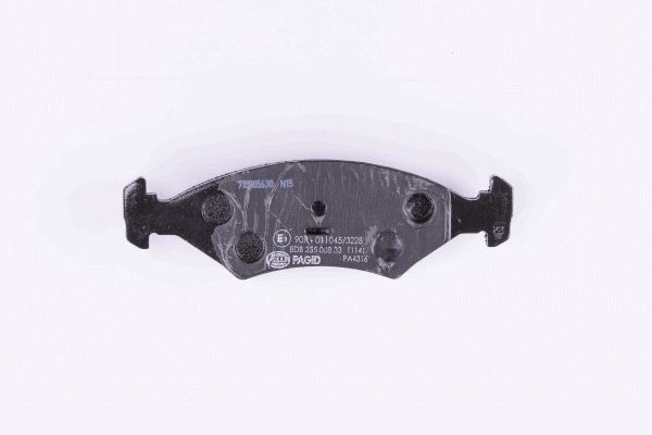 8DB355008331 Disc brake pads HELLA 20640 review and test
