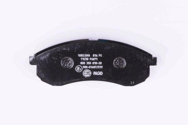 8DB355010281 Disc brake pads HELLA 23879 review and test